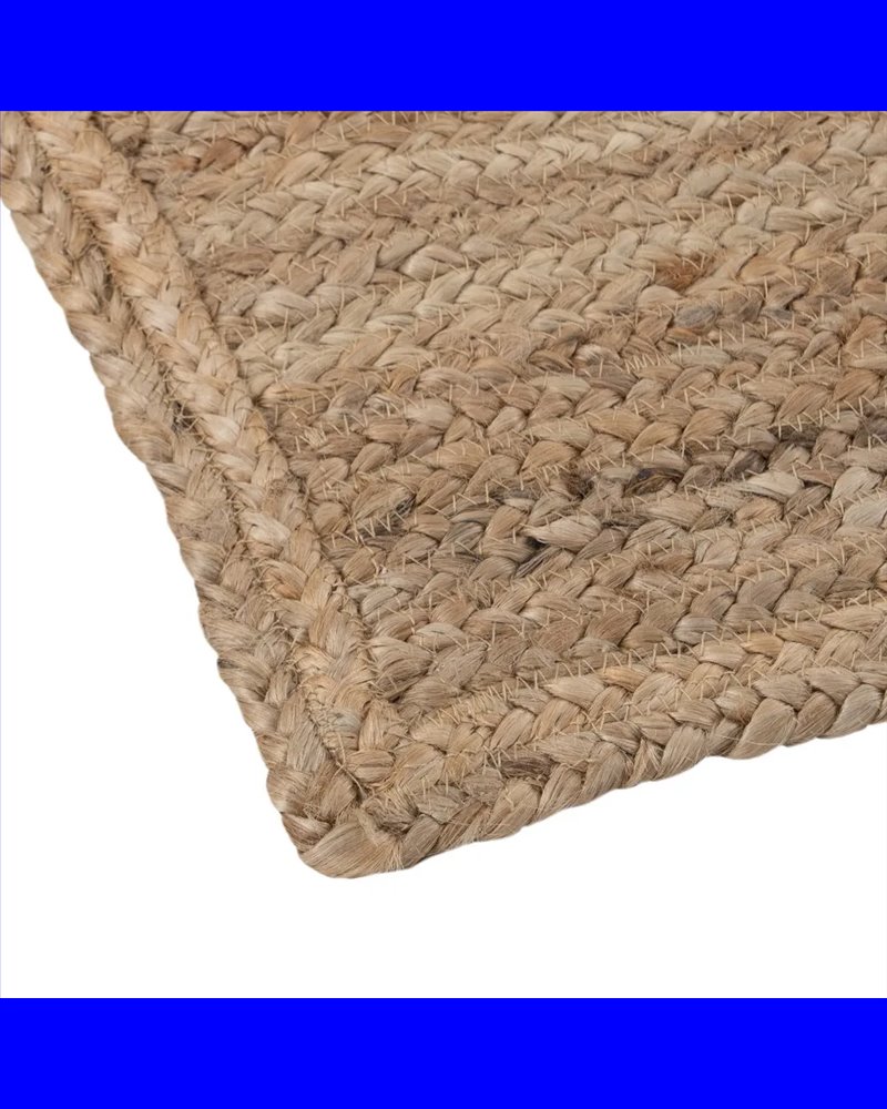 ALFOMBRA NATURAL YUTE DECORACIÓN 170 X 70 CM