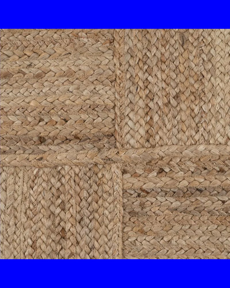 ALFOMBRA NATURAL YUTE DECORACIÓN 290 X 200 CM