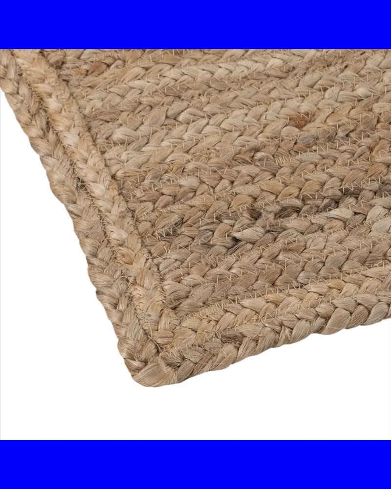 ALFOMBRA NATURAL YUTE DECORACIÓN 290 X 200 CM