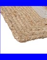 ALFOMBRA NATURAL-BLANCO YUTE DECORACIÓN 230 X 160 CM