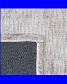 ALFOMBRA TAUPE POLIESTER-ALGODÓN 80 X 150 CM