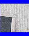 ALFOMBRA TAUPE POLIESTER-ALGODÓN 80 X 150 CM