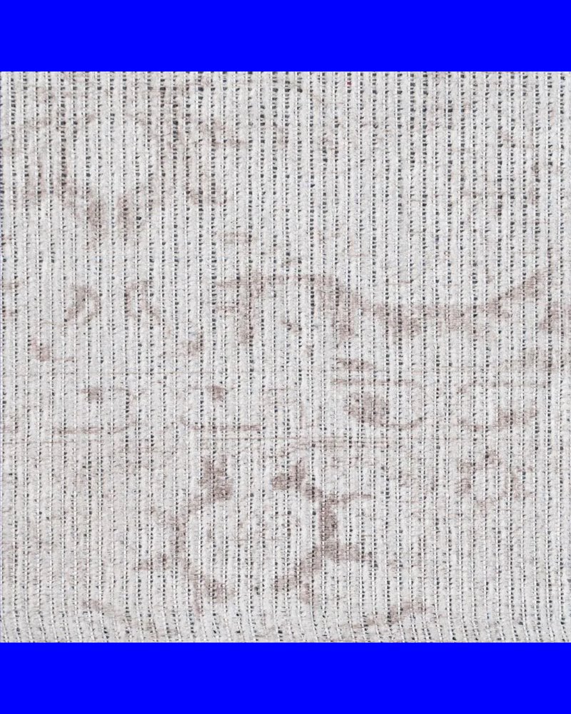 ALFOMBRA TAUPE POLIESTER-ALGODÓN 80 X 150 CM