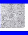 ALFOMBRA GRIS POLIESTER-ALGODÓN 80 X 150 CM