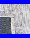 ALFOMBRA GRIS POLIESTER-ALGODÓN 80 X 150 CM