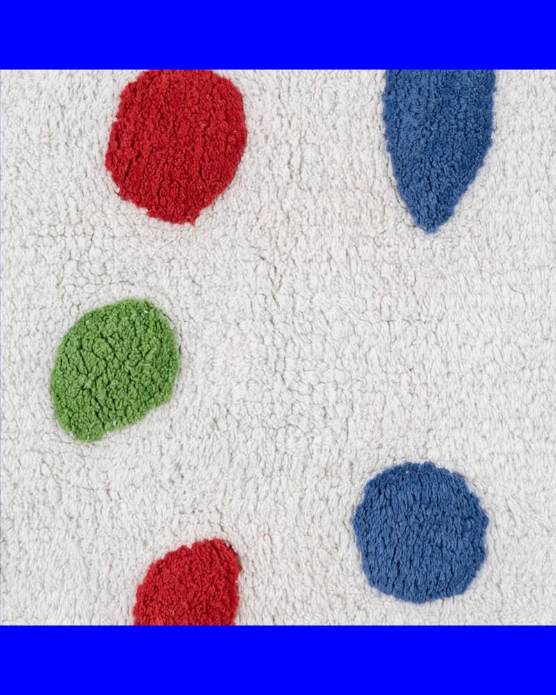 ALFOMBRA MAUI ALGODÓN INFANTIL 135 X 100 CM