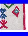ALFOMBRA ÉTNICO ALGODÓN INFANTIL 175 X 90 CM