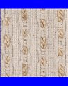 ALFOMBRA NATURAL-BLANCO YUTE-ALGODÓN 160 X 230 CM