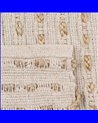 ALFOMBRA NATURAL-BLANCO YUTE-ALGODÓN 160 X 230 CM