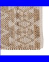 ALFOMBRA NATURAL-BLANCO YUTE DECORACIÓN 200 X 290 CM