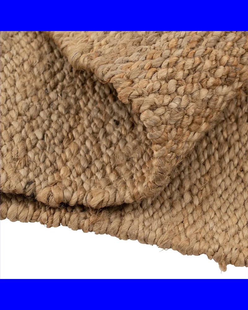 ALFOMBRA NATURAL YUTE ALTEA DECORACIÓN 160 X 230 CM
