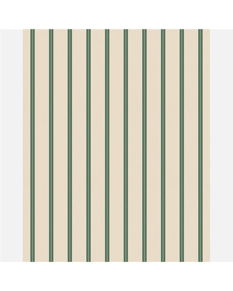Ribbon Green On Cream Ribbon Green On Cream