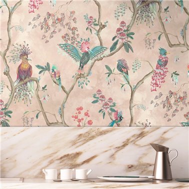 Birds In Paradise Plaster...