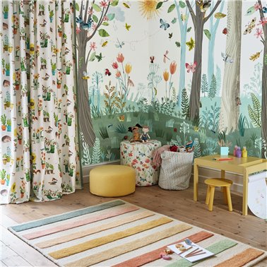 Busy Buzzy Wall Mural W57501
