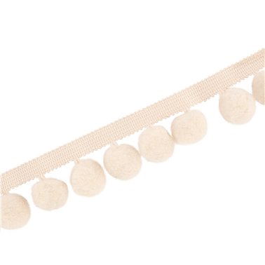 Pom Pom Braid Snow T7901