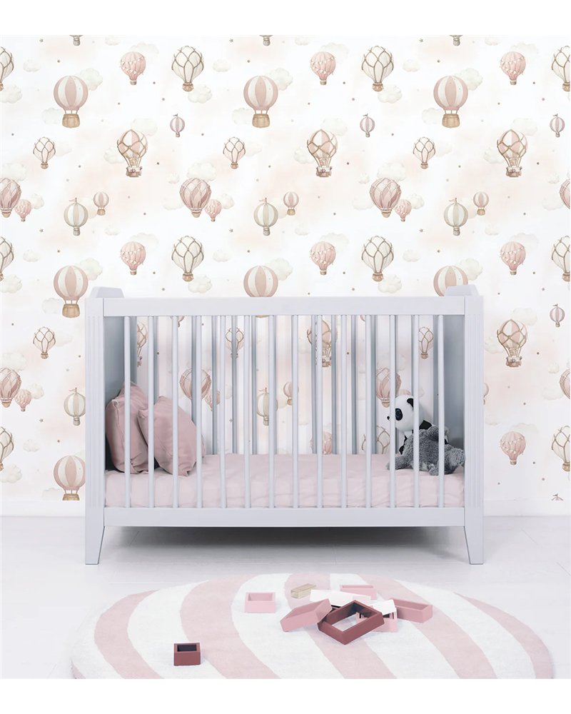 H0803 Selene Montgolfieres Roses