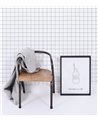 H0790 Minima Quadrillage Gris Fonce