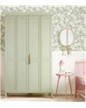 H0787 Eden Eclat Et Boutons De Rose Blanche