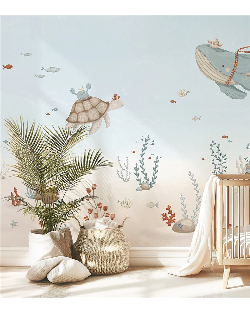 H0774 Lotan Fonds Marins Les Baleines