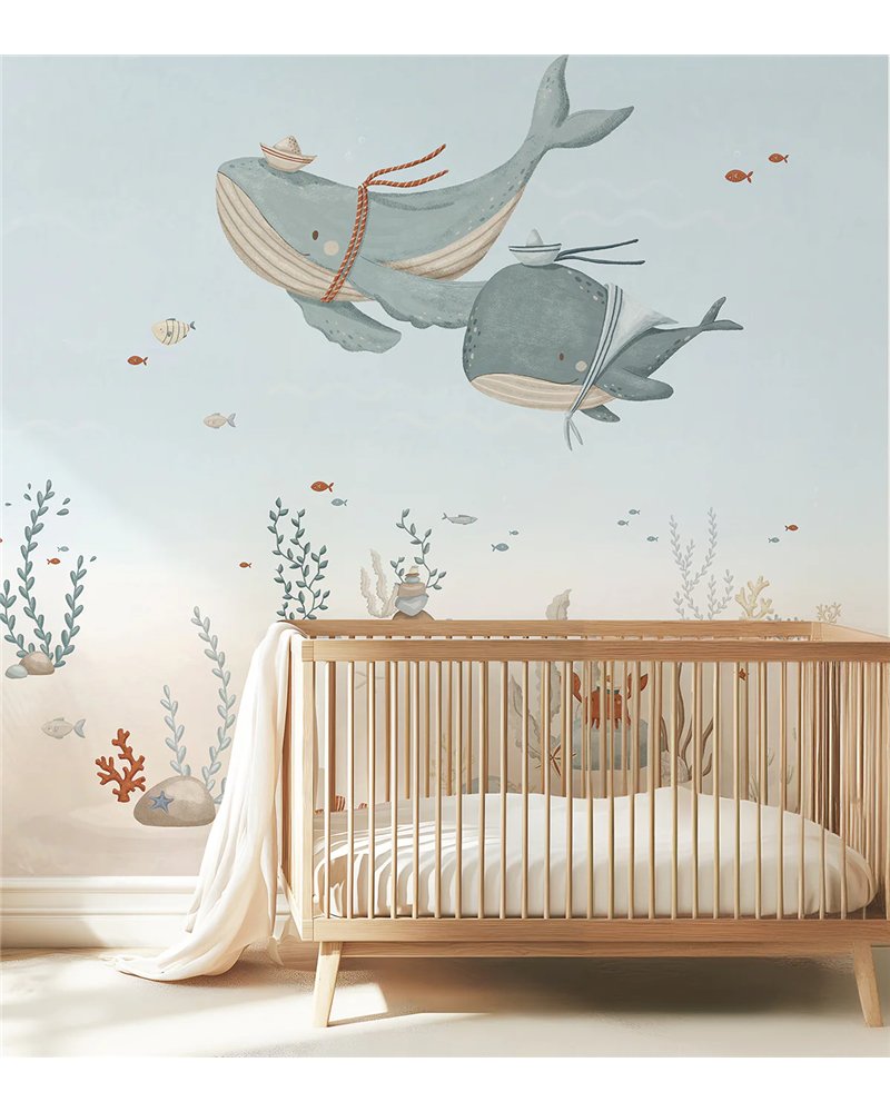 H0774 Lotan Fonds Marins Les Baleines
