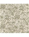 Peacock Toile Green and Natural AF57832