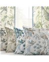 Peacock Toile Green and Plum AF57829