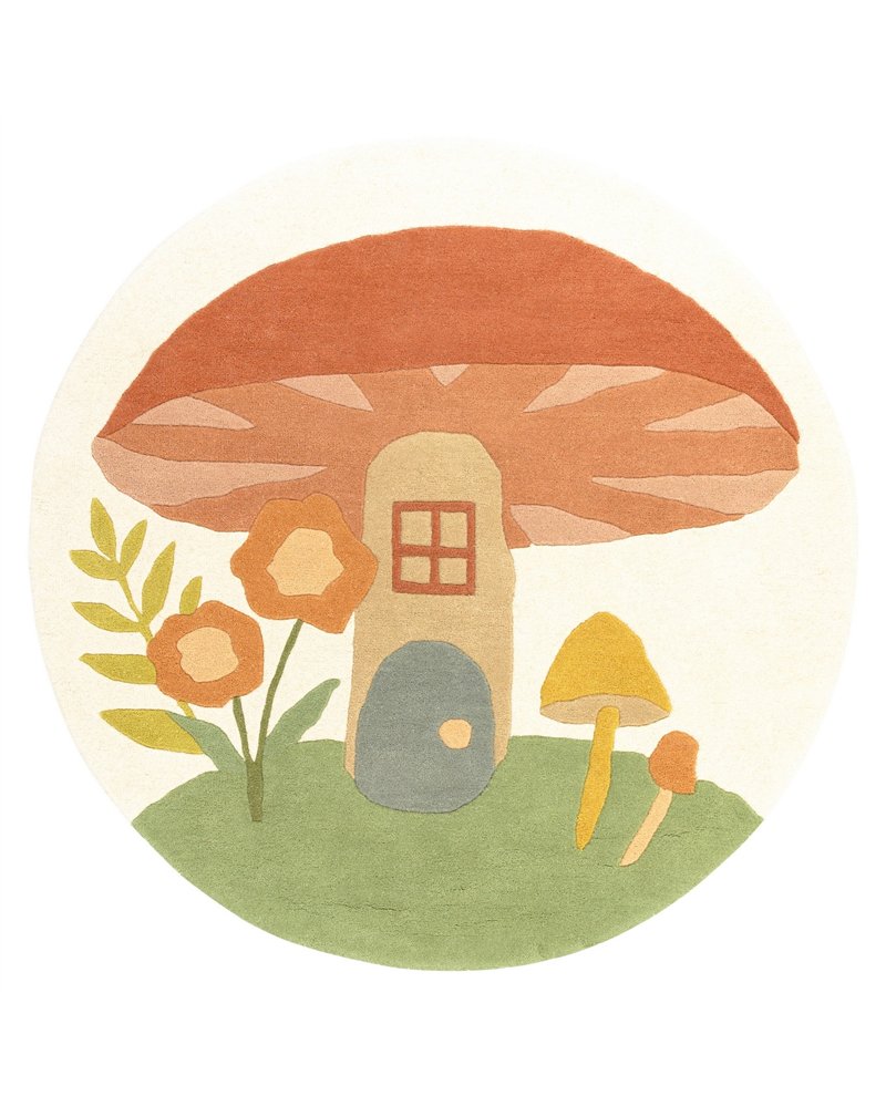 New Toadstool Town Rug RG2038 New Toadstool Town Rug RG2038