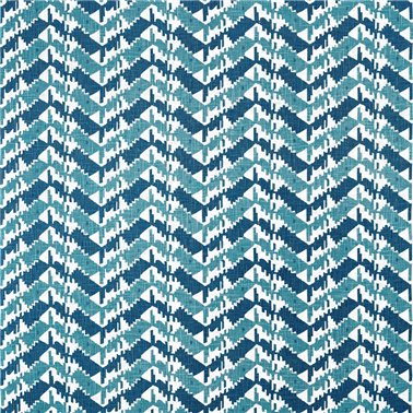 Melrose Check Navy and Peacock F945004