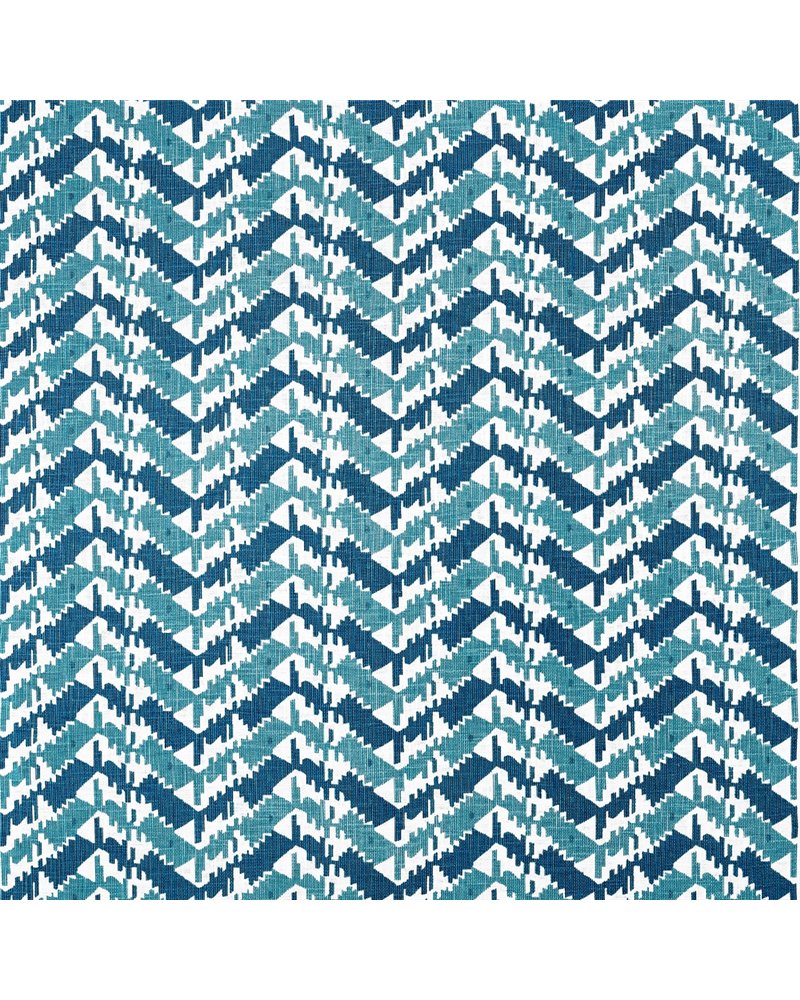 Melrose Check Navy and Peacock F945004 Melrose Check Navy and Peacock F945004