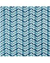 Melrose Check Navy and Peacock F945004