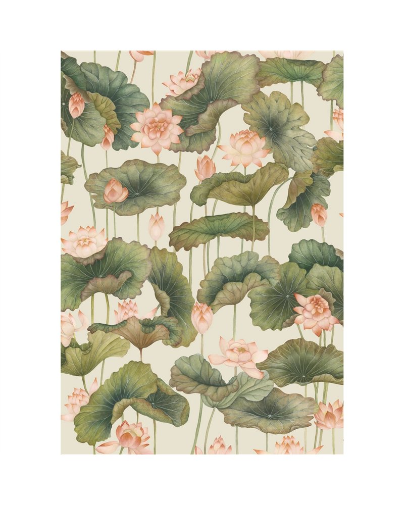 Lity Lotus Orange & Olive 126-9032