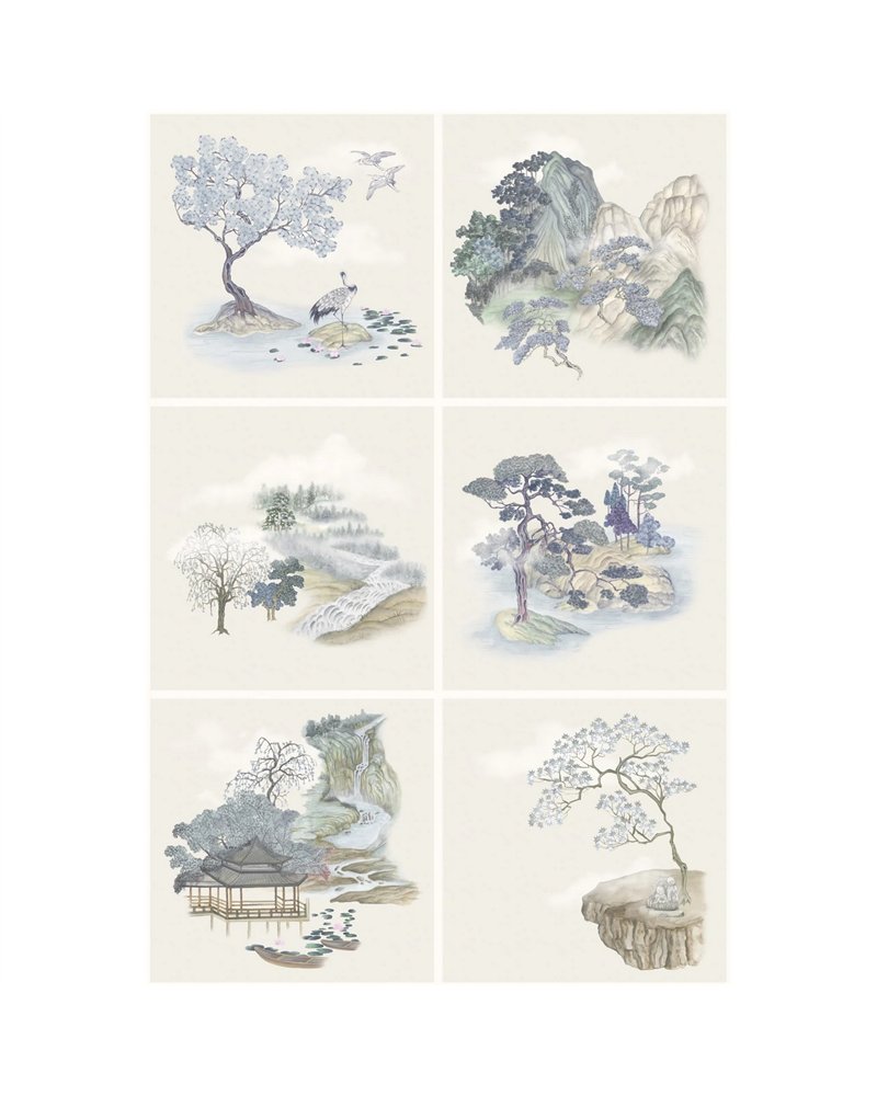 Tile Toile Blue 126-10036 Tile Toile Blue 126-10036