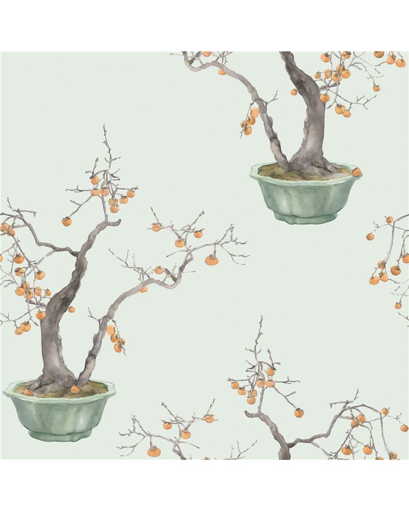 Kaki Persimmon Jade Green & Marigold 126-2006 Kaki Persimmon Jade Green & Marigold 126-2006