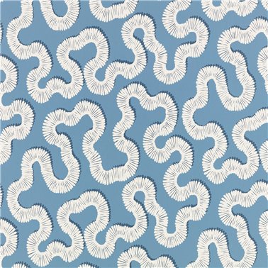 Kezia Wallcovering Boathouse Blue W478-04