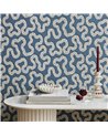 Kezia Wallcovering Boathouse Blue W478-04