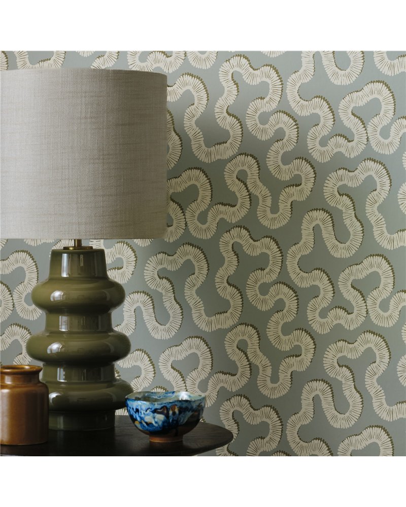 Kezia Wallcovering Eau de Nil W478-02