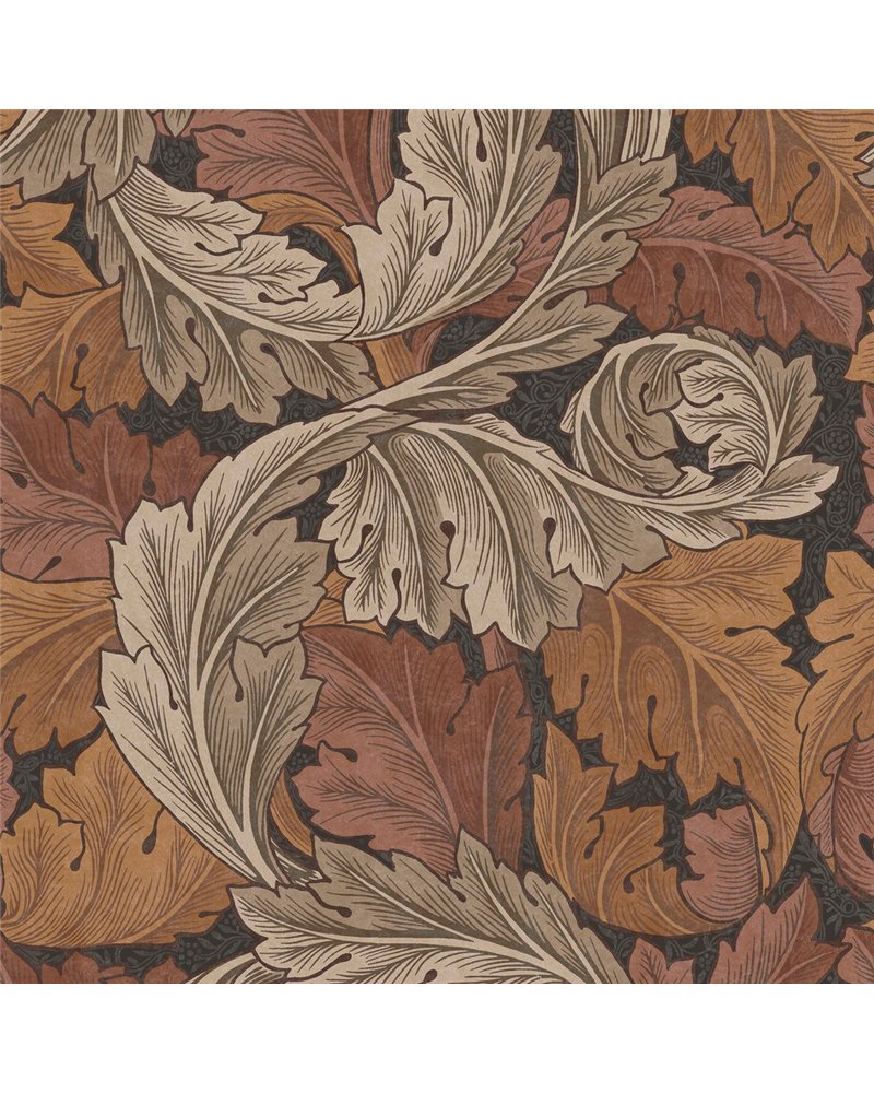 Acanthus Burnt Orange 124224