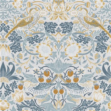 Strawberry Thief Soft Blue 124232