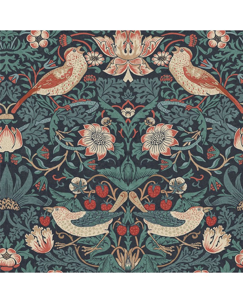 Strawberry Thief Deep Blue 124231