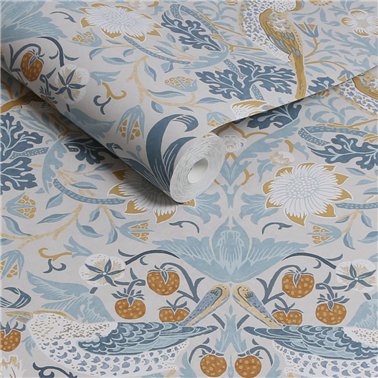 Strawberry Thief Soft Blue...