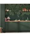 Willow Bough Deep Green Bespoke Mural 125391