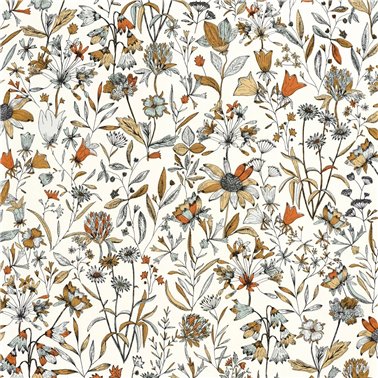Jardin de Giverny Blanc Orange 103000325