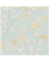 Roseberry With Birds Powder Blue 127-4023