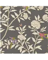 Roseberry With Birds Soft Charcoal 127-4019