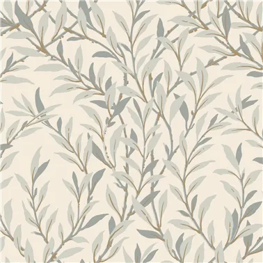 Willow Branch Pebble On Cream 127-7037
