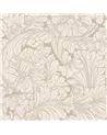 Acanthus Cream & Pebble 127-6029