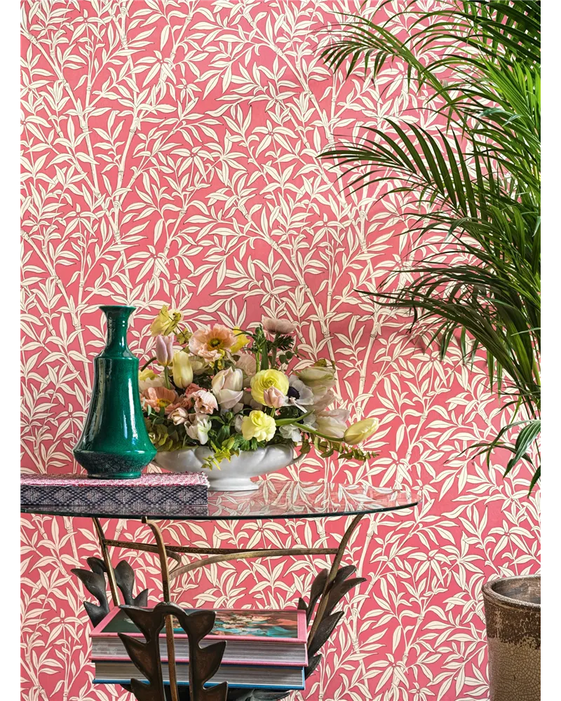 Acanthus Stately Home Red 127-6033