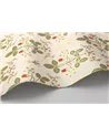 Strawberry Poppy, Spring Green & Metallic Gold On Stone 127-2008