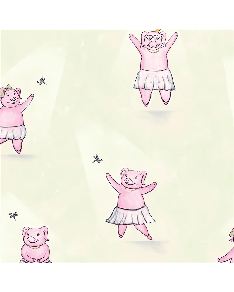 Happy Piggy Soft Green 27570 Happy Piggy Soft Green 27570