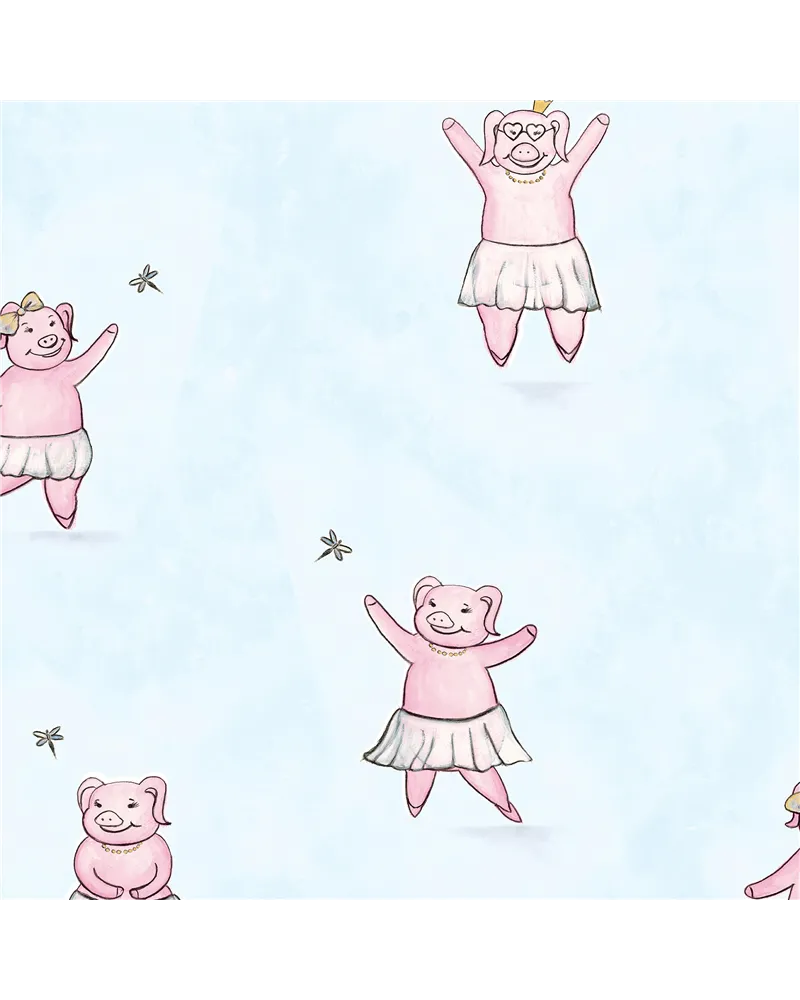 Happy Piggy Soft Blue 27569 Happy Piggy Soft Blue 27569